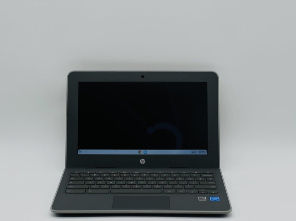 Нетбук HP ChromeBook 11 G7 EE / 11.6 &quot; (1366x768) TN / Intel Celeron N4000 (2 ядра по 1.1-2.6 GHz) / 4 GB DDR4 / 8 GB eMMC / Intel UHD Graphics 600 / WebCam / ChromeOS - 2
