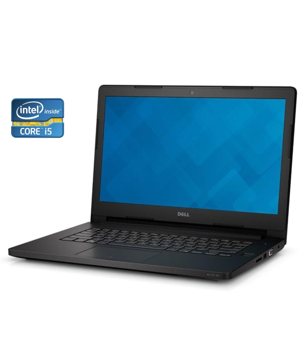 Ноутбук Dell Latitude 3470 / 14 &quot; (1366x768) TN / Intel Core i5-6200U (2 (4) ядра по 2.3 - 2.8 GHz) / 8 GB DDR3 / 240 GB SSD / Intel HD Graphics 520 / WebCam / Win 10 Pro - 1