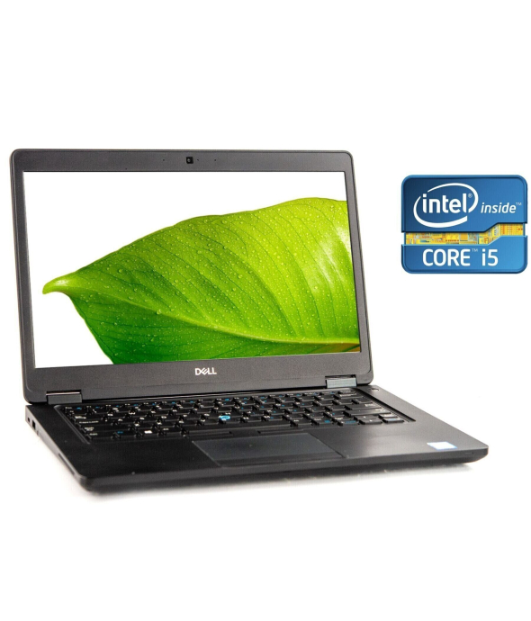 Ультрабук Dell Latitude 5490 / 14 &quot; (1366x768) TN / Intel Core i5-6300U (2 (4) ядра по 2.4 - 3.0 GHz) / 8 GB DDR4 / 240 GB SSD / Intel UHD Graphics 520 / WebCam / Win 10 Pro - 1