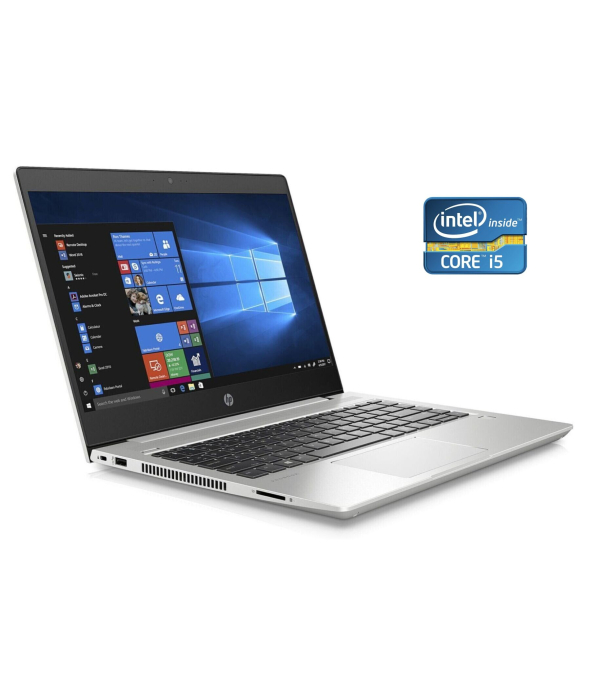 Ультрабук HP ProBook 440 G6 / 14&quot; (1366х768) IPS / Intel Core i5-8265U (4 (8) ядра по 1.6 - 3.9 GHz) / 8 GB DDR4 / 256 GB SSD / Intel UHD Graphics / WebCam / Win 10 Pro - 1