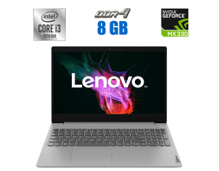 БУ Игровой ноутбук Lenovo IdeaPad 3 15IIL05 / 15.6&quot; (1920x1080) TN / Intel Core i3-1005G1 (2 (4) ядра по 1.2 - 3.4 GHz) / 8 GB DDR4 / 256 GB SSD / nVidia GeForce MX330, 2 GB GDDR5, 64-bit / WebCam из Европы