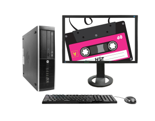 БУ Комплект HP Compaq 8300 SFF Intel Core i5-3350P 4Gb RAM 120Gb SSD + 24.1" Eizo FlexScan S2402W FullHD VGA/DVI Speakers из Европы в Одессе