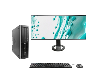 БУ Комплект HP Compaq 8300 SFF Intel Core i5-3350P 16Gb RAM 480Gb SSD + 34" Samsung Ultra WQHD Professional C34H890WJU 3440x1440 21:9 1800R 100HZ Curved USB-Hub HDMI/DisplayPort/Type-C из Европы в Одессе