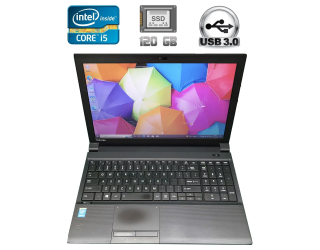 БУ Ноутбук Toshiba Tecra A50-A / 15.6" (1366x768) TN / Intel Core i5-4200M (2 (4) ядра по 2.5 - 3.1 GHz) / 8 GB DDR3 / 120 GB SSD / Intel HD Graphics 4600 / WebCam / DVD-RW / USB 3.0 / HDMI из Европы в Одессе