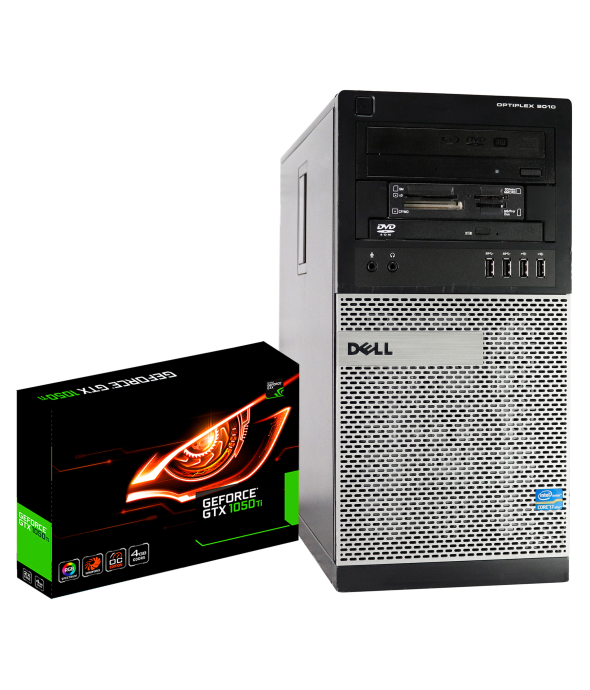 Системний блок Dell OptiPlex 9010 Tower Intel Core i7-3770 16Gb RAM 500Gb HDD + нова GeForce GTX 1050Ti 4GB - 1