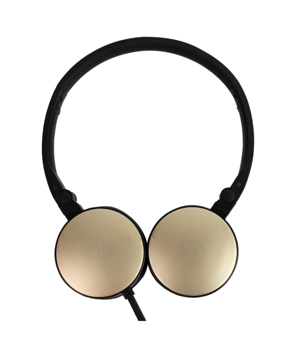 Навушники з гарнітурою HP H2800 Stereo Foldable (Gold) - 1