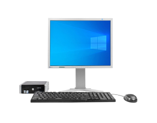 БУ Системный блок Fujitsu-Siemens ESPRIMO Q5020 mini Intel® Core™2 Duo T5670 2GB RAM 80GB HDD + Монитор Eizo FlexScan S2100 из Европы в Одессе