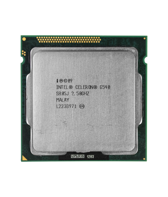 Процесор Intel Celeron G540 (2 МБ кеш-пам'яті, тактова частота 2,50 ГГц) - 1