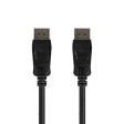 Кабель DisplayPort-DisplayPort 1.8M Black - 1