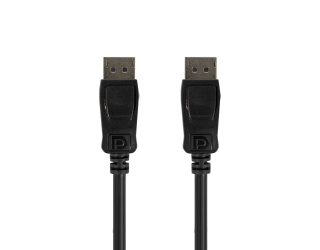 БУ Кабель DisplayPort-DisplayPort 1.8M Black из Европы в Одесі
