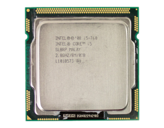 БУ Процесор Intel® Core™ i5-760 (8 МБ кеш-пам'яті, тактова частота 2,80 ГГц) из Европы в Одесі