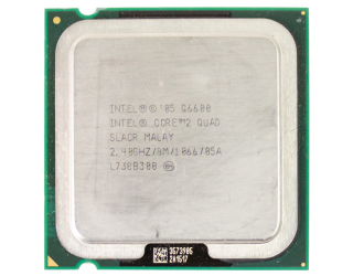 БУ Процесор Intel® Core™2 Quad Q6600 (8 МБ кеш-пам'яті, тактова частота 2,40 ГГц) из Европы в Одесі