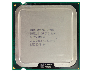 БУ Процесор Intel® Core™2 Quad Q9505 (6 МБ кеш-пам'яті, тактова частота 2,83 ГГц) из Европы в Одесі