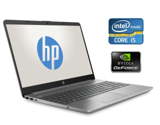 БУ Ігровий ноутбук HP 250 G8/ 15.6 &quot; (1920x1080) TN / Intel Core i5-1035g1 (4 (8) ядра по 1.0 - 3.6 GHz) / 8 GB DDR4 / 256 GB SSD / nVidia GeForce MX130, 2 GB GDDR5, 64-bit / WebCam из Европы в Одесі
