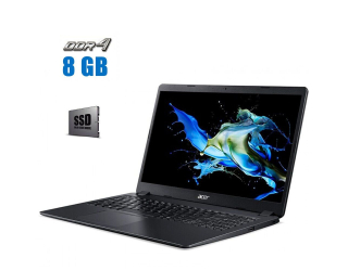 БУ Ноутбук Acer Extensa 15 EX215 - 52 / 15.6&quot; (1920x1080) TN / Intel Core i3-1005g1 (2 (4) ядра по 1.2 - 3.4 GHz) / 8 GB DDR4 / 250 GB SSD / Intel UHD Graphics / WebCam / АКБ NEW из Европы в Одесі