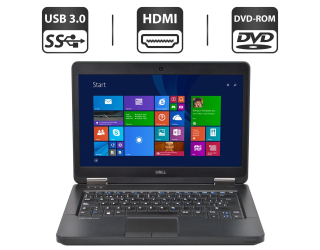БУ Ноутбук Dell Latitude E5440 / 14&quot; (1366x768) TN / Intel Core i3-4010U (2 (4) ядра по 1.7 GHz) / 8 GB DDR3 / 240 GB SSD / Intel HD Graphics 4400 / WebCam из Европы в Одессе