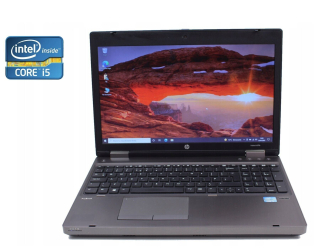 БУ Ноутбук HP ProBook 6570b / 15.6&quot; (1600x900) TN / Intel Core i5-3230M (2 (4) ядра по 2.6 - 3.2 GHz) / 4 GB DDR3 / 120 GB SSD / Intel HD Graphics 4000 / WebCam / DVD-RW из Европы в Одессе