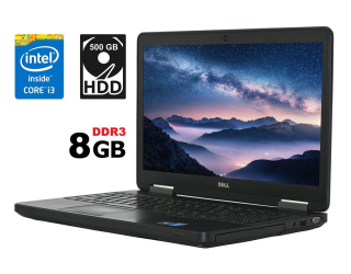 БУ Ноутбук Dell Latitude E5540 / 15.6&quot; (1366x768) TN / Intel Core i3-4030U (2 (4) ядра по 1.9 GHz) / 8 GB DDR3 / 500 GB HDD / Intel HD Graphics 4400 / WebCam / HDMI из Европы в Одессе