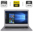 Ультрабук Asus ZenBook UX330C / 13.3" (1920x1080) TN / Intel Core m3-7Y30 (2 (4) ядра по 1.0 - 2.6 GHz) / 4 GB DDR4 / 128 GB SSD / Intel HD Graphics 615 / WebCam / Micro-HDMI - 1