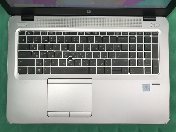 Ноутбук HP EliteBook 850 G3 / 15.6&quot; (1920x1080) TN / Intel Core i5-6200U (2 (4) ядра по 2.3 - 2.8 GHz) / 8 GB DDR4 / 128 GB SSD M.2 + 1000 GB HDD / Intel HD Graphics 520 / WebCam / Fingerprint / DisplayPort - 3