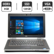 Ноутбук Dell Latitude E6420 / 14" (1366x768) TN / Intel Core i5-2520M (2 (4) ядра по 2.5 - 3.2 GHz) / 8 GB DDR3 / 120 GB SSD / Intel HD Graphics 3000 / WebCam / VGA - 1