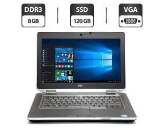 БУ Ноутбук Dell Latitude E6420 / 14&quot; (1366x768) TN / Intel Core i5-2520M (2 (4) ядра по 2.5 - 3.2 GHz) / 8 GB DDR3 / 120 GB SSD / Intel HD Graphics 3000 / WebCam / VGA  из Европы в Одессе