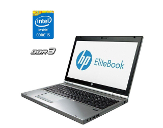БУ Ноутбук HP EliteBook 8570p / 15.6&quot; (1600x900) TN / Intel Core i5-3230M (2 (4) ядра по 2.6 - 3.2 GHz) / 4 GB DDR3 / 320 GB HDD / Intel HD Graphics 4000 / WebCam из Европы в Одессе