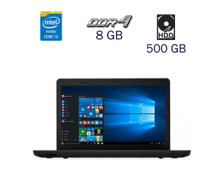 БУ Ноутбук Lenovo ThinkPad E570 / 15.6&quot; (1366x768) TN / Intel Core i3-6006U (2 (4) ядра по 2.0 GHz) / 8 GB DDR4 / 500 GB HDD / WebCam / Fingerprint / Windows 10 PRO Lic из Европы в Одессе