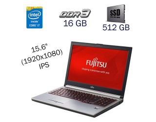 БУ Робоча станція Fujitsu Celsius H730/ 15.6 &quot; (1920х1080) IPS / Intel Core i7-4810MQ (4 (8) ядер по 2.8 - 3.8 GHz) / 16 GB DDR3 / 512 GB SSD / nVidia Quadro K1100M, 2 GB GDDR5, 128-bit / WebCam / Windows 10 PRO Lic из Европы в Одесі
