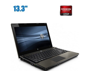 БУ Ноутбук HP ProBook 4320s / 13.3&quot; (1366x768) TN / Intel Core i3-350M (2 (4) ядра по 2.26 GHz) / 4 GB DDR3 / 320 GB HDD / AMD Radeon HD 5470, 512 MB DDR3, 64-bit / WebCam / АКБ не тримає из Европы в Одесі