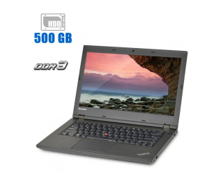БУ Ноутбук Lenovo ThinkPad L440 / 14&quot; (1366x768) TN / Intel Core i3-4000M (2 (4) ядра по 2.4 GHz) / 4 GB DDR3 / 500 GB HDD / Intel HD Graphics 4600 / WebCam из Европы в Одессе