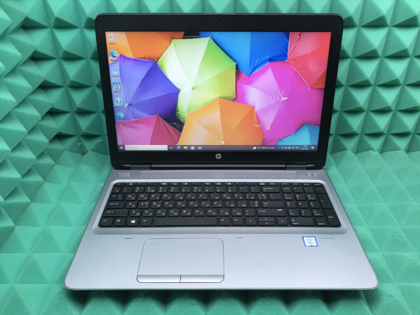 Ноутбук Б-клас HP ProBook 650 G2 / 15.6&quot; (1366x768) TN / Intel Core i5 - 6200U (2 (4) ядра по 2.3-2.8 GHz) / 8 GB DDR4 / 250 GB SSD / Intel HD Graphics 520 / WebCam / DisplayPort - 2