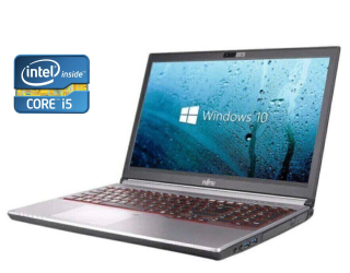 БУ Ноутбук Fujitsu LifeBook E754 / 15.6 &quot; (1920x1080) IPS / Intel Core i5-4300M (2 (4) ядра по 2.6 - 3.3 GHz) / 16 GB DDR4 / 512 GB SSD / Intel HD Graphics 4600 / WebCam / Win 10 Pro из Европы в Одесі