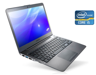 БУ Ультрабук Samsung 530U / 13.3 &quot; (1366x768) TN / Intel Core i5-3317U (2 (4) ядра по 1.7 - 2.6 GHz) / 8 GB DDR3 / 120 GB SSD / Intel HD Graphics 4000 / WebCam / Win 10 Pro из Европы в Одесі