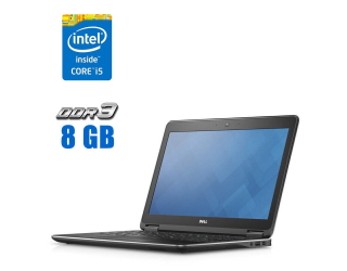 БУ Ультрабук Dell Latitude E7240 / 12.5&quot; (1366x768) TN / Intel Core i5-4200U (2 (4) ядра по 1.6 - 2.6 GHz) / 8 GB DDR3 / 256 GB SSD / Intel HD Graphics 4400 / WebCam  из Европы в Одессе