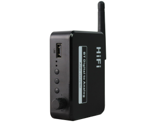 БУ Цифро-аналоговый аудио преобразователь HiFi BLS-B35 Bluetooth 5.1/USB/AUX/RCA/Toslink из Европы в Одессе