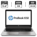 Ноутбук HP ProBook 650 G1 / 15.6" (1366x768) TN / Intel Core i5-4210M (2 (4) ядра по 2.6 - 3.2 GHz) / 8 GB DDR3 / 256 GB SSD / Intel HD Graphics 4600 / WebCam / DVD-ROM / VGA