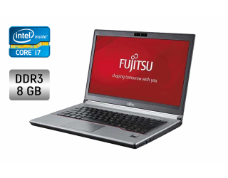 БУ Ноутбук Б-класс Fujitsu LifeBook E746 / 14&quot; (1920x1080) TN / Intel Core i7-6600U (2 (4) ядра по 2.6 - 3.4 GHz) / 8 GB DDR4 / 240 GB SSD / Intel HD Graphics 520 / WebCam / Windows 10 из Европы в Одессе