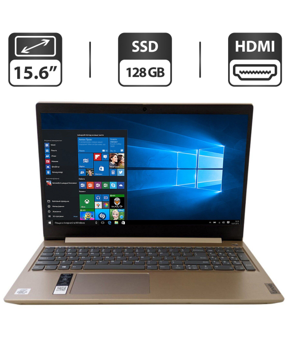 Ноутбук Lenovo IdeaPad 3 15IILO5 / 15.6&quot; (1366x768) TN / Intel Core i3-1005G1 (2 (4) ядра по 1.2 - 3.4 GHz) / 4 GB DDR4 / 128 GB SSD / Intel UHD Graphics 630 / WebCam / HDMI - 1