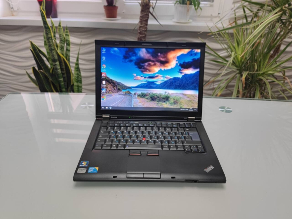 Ноутбук Lenovo ThinkPad T410 / 14.1&quot; (1280x800) TN / Intel Core i5-520M (2 (4) ядра по 2.4 - 2.93 GHz) / 8 GB DDR3 / 128 GB SSD / Intel HD Graphics / WebCam / DVD-RW - 2