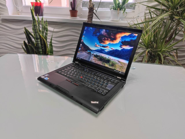 Ноутбук Lenovo ThinkPad T410 / 14.1&quot; (1280x800) TN / Intel Core i5-520M (2 (4) ядра по 2.4 - 2.93 GHz) / 8 GB DDR3 / 128 GB SSD / Intel HD Graphics / WebCam / DVD-RW - 4