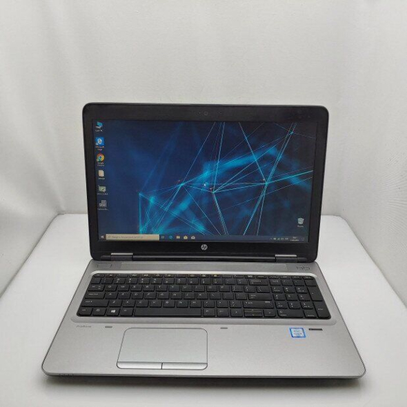 Ноутбук HP ProBook 650 G2 / 15.6&quot; (1366x768) TN / Intel Core i5-6200U (2 (4) ядра по 2.3 - 2.8 GHz) / 8 GB DDR4 / 240 GB SSD / Intel HD Graphics 520 / WebCam / DVD-ROM / Win10 Pro - 2