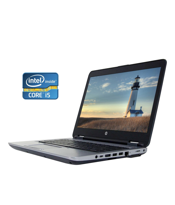 Ноутбук HP ProBook 650 G2 / 15.6&quot; (1366x768) TN / Intel Core i5-6200U (2 (4) ядра по 2.3 - 2.8 GHz) / 8 GB DDR4 / 240 GB SSD / Intel HD Graphics 520 / WebCam / DVD-ROM / Win10 Pro - 1