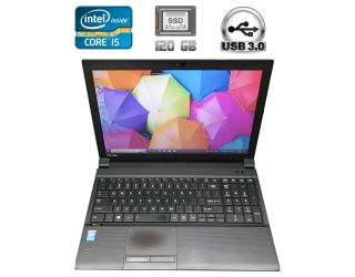 БУ Ноутбук Toshiba Tecra A50-A / 15.6&quot; (1366x768) TN / Intel Core i5-4200M (2 (4) ядра по 2.5 - 3.1 GHz) / 8 GB DDR3 / 120 GB SSD / Intel HD Graphics 4600 / WebCam / DVD-RW / USB 3.0 / HDMI из Европы в Одессе