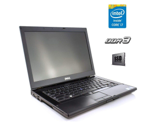 БУ Ноутбук Б-класс Dell Latitude E6410 / 14&quot; (1366x768) TN / Intel Core i7-640M (2 (4) ядра по 2.8 - 3.46 GHz) / 4 GB DDR3 / 128 GB SSD / Intel HD Graphics / DVD-RW из Европы в Одессе