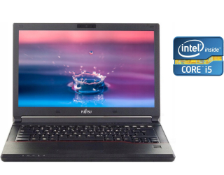 БУ Ноутбук Fujitsu LifeBook E546 / 14&quot; (1920x1080) IPS / Intel Core i5-6200U (2 (4) ядра по 2.3 - 2.8 GHz) / 8 GB DDR4 / 240 GB SSD / Intel HD Graphics 520 / WebCam / Win 10 + USB-мышь Frime FM001 NEW из Европы в Одесі