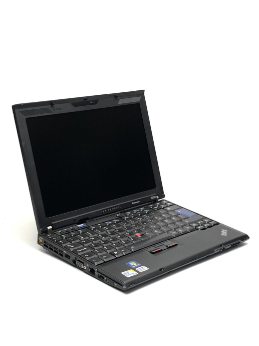 Нетбук Б-класс Lenovo ThinkPad x200s / 12.5&quot; (1280x800) TN / Intel Core 2 Solo ULV SU3500 (1 ядро по 1.4 GHz) / 4 GB DDR3 / 180 GB SSD / Intel GMA 4500MHD / WebCam - 3