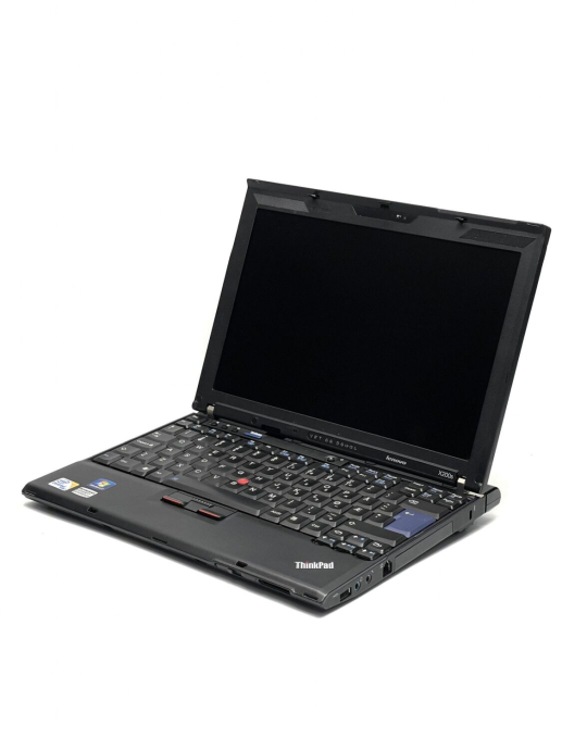 Нетбук Б-класс Lenovo ThinkPad x200s / 12.5&quot; (1280x800) TN / Intel Core 2 Solo ULV SU3500 (1 ядро по 1.4 GHz) / 4 GB DDR3 / 180 GB SSD / Intel GMA 4500MHD / WebCam - 4