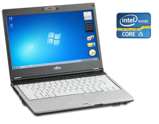 БУ Ноутбук А-класс Fujitsu LifeBook S760 / 13&quot; (1366x768) TN / Intel Core i5-520M (2 (4) ядра по 2.4 - 2.9 GHz) / 4 GB DDR3 / 128 GB SSD / Intel HD Graphics / WebCam / DVD-RW из Европы в Одессе