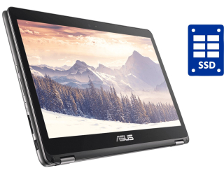 БУ Нетбук-трансформер Asus ZenBook Flip UX360CA / 13.3&quot; (1920x1080) IPS Touch / Intel Core m3-6Y30 (2 (4) ядра по 0.9 - 2.2 GHz) / 8 GB DDR3 / 256 GB SSD / Intel HD Graphics 515 / WebCam / Win 10 Home из Европы